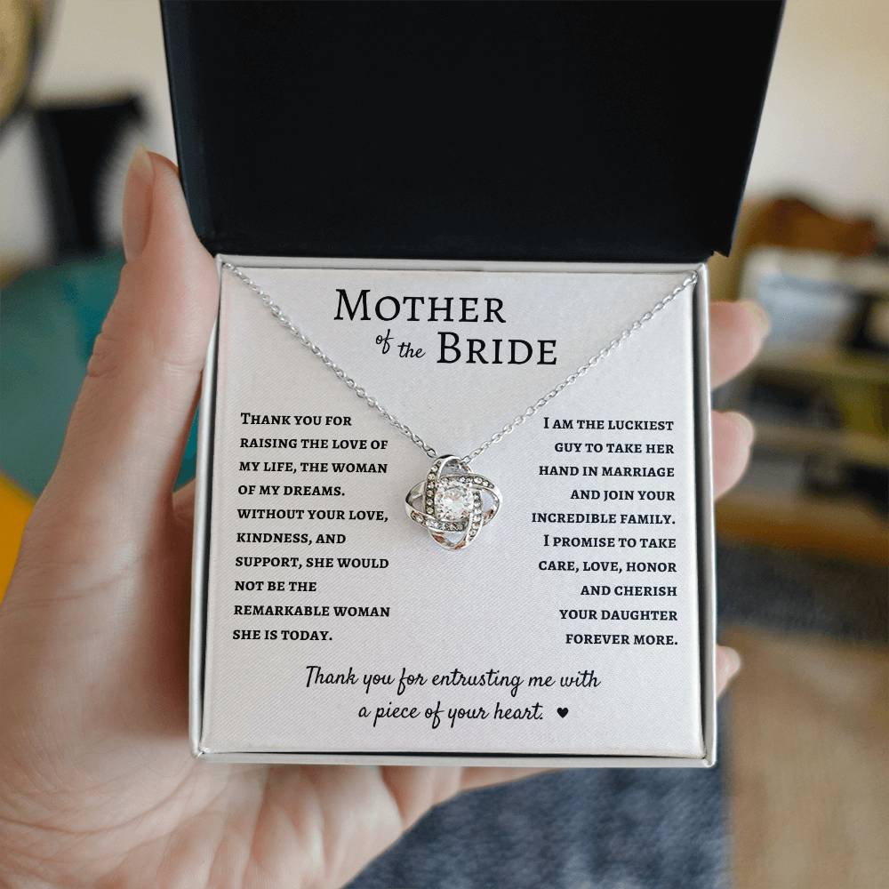 Mother Of the Bride | Love Knot Necklace - Shoptopia Jewelry