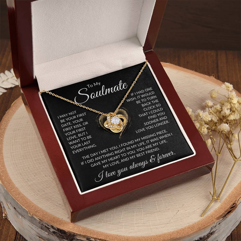 Soulmate "Missing Piece" | Love Knot Necklace - Shoptopia Jewelry