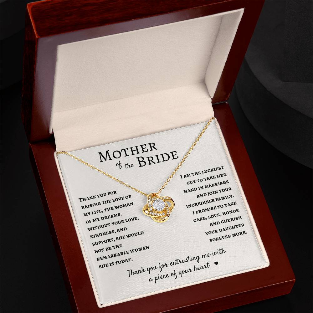 Mother Of the Bride | Love Knot Necklace - Shoptopia Jewelry