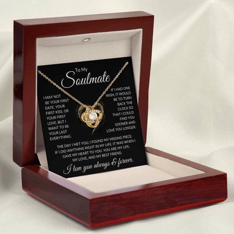 Soulmate "Missing Piece" | Love Knot Necklace - Shoptopia Jewelry