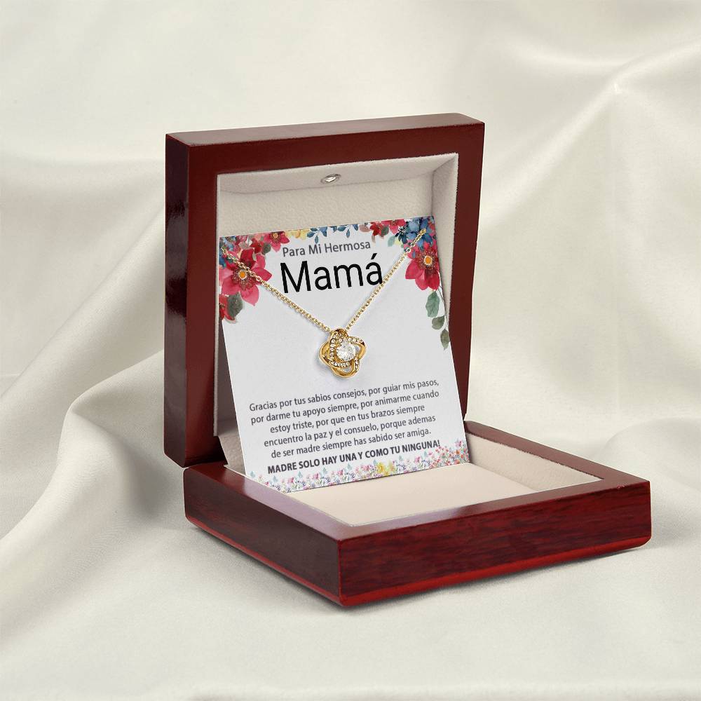 Para Mi Hermosa Mama | Love Knot Necklace