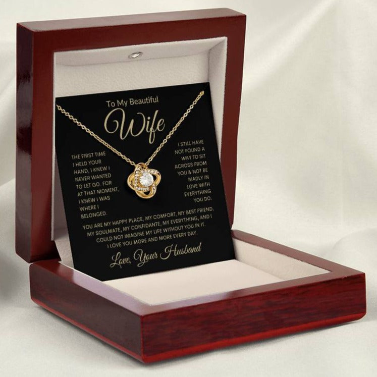 Wife "The First Time" | Love Knot Necklace