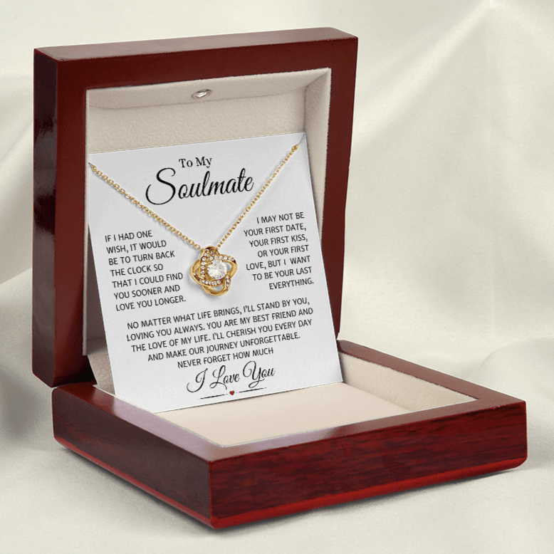 Soulmate "Loving You Always" | Love Knot Necklace