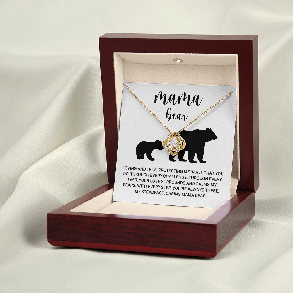 Mama Bear | Love Knot Necklace