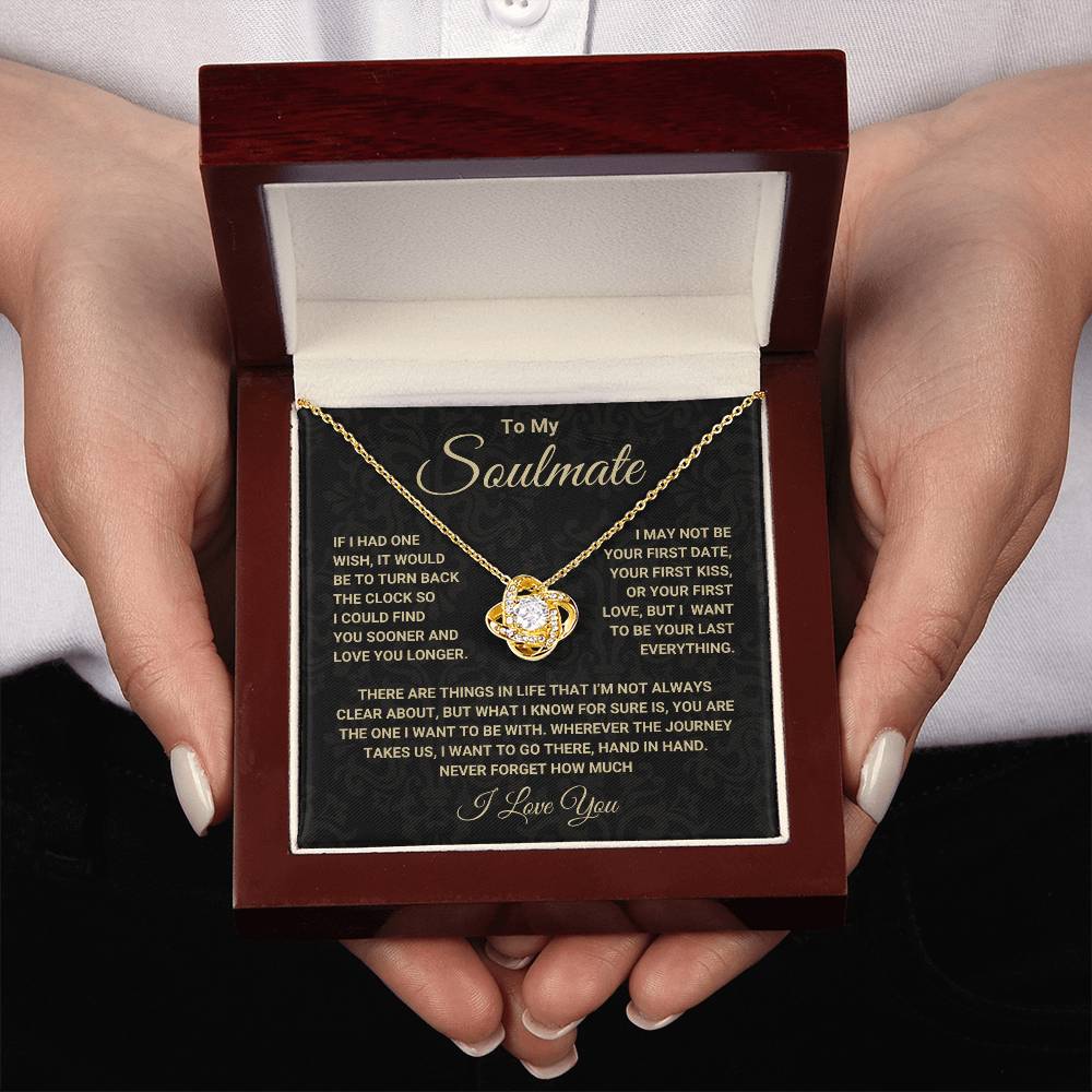 Soulmate "Last Everything" Gold* | Love Knot Necklace