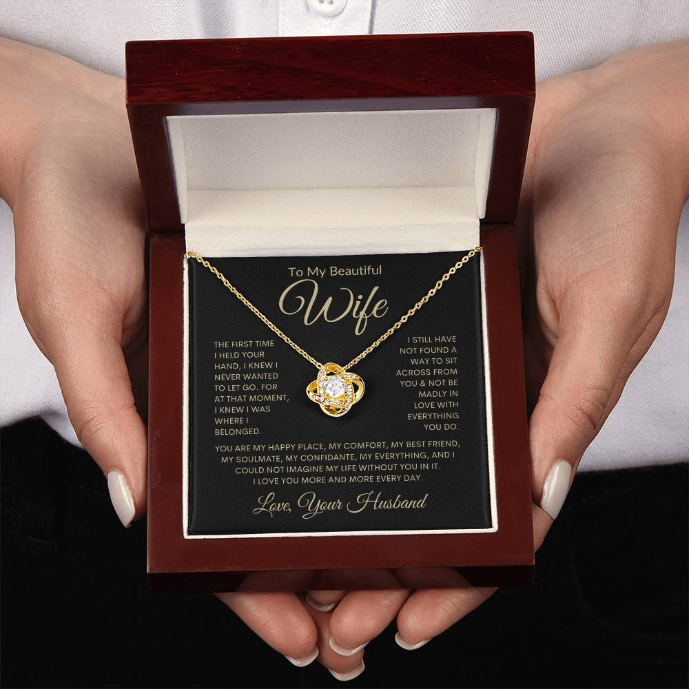Wife "The First Time" | Love Knot Necklace