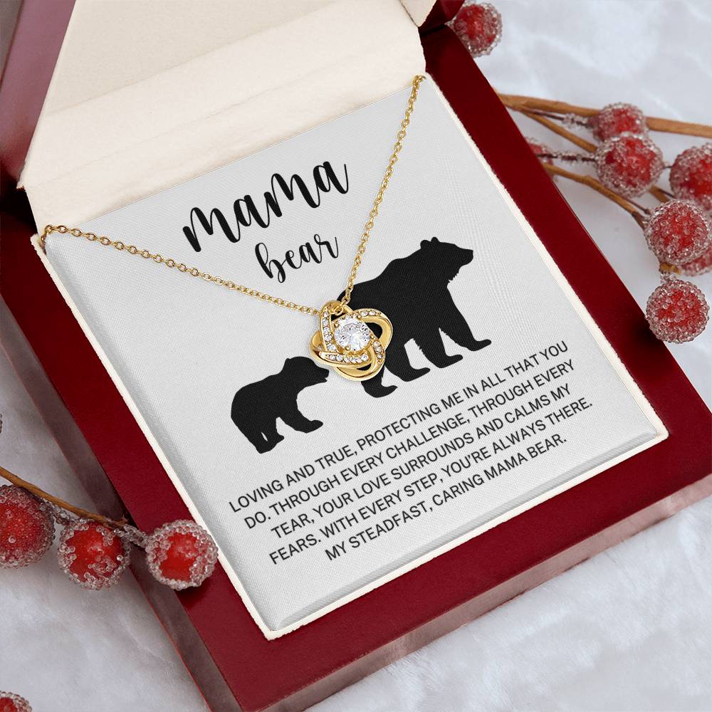 Mama Bear | Love Knot Necklace