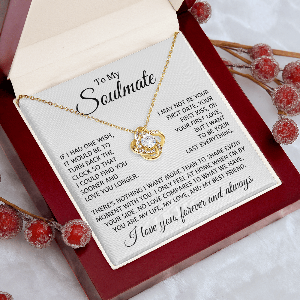 Soulmate "Every Moment" | Love Knot Necklace