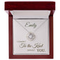 Personalized Card "Tie the Knot" | Love Knot Necklace - Shoptopia Jewelry