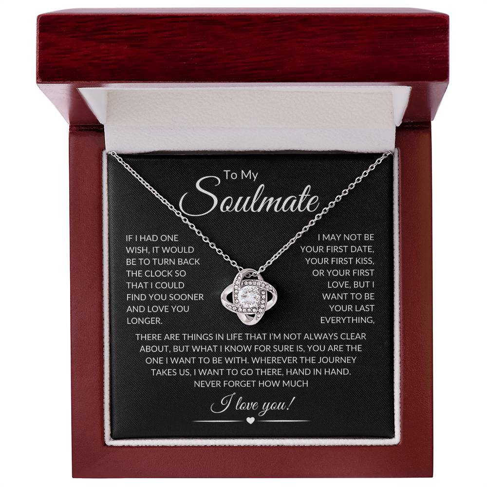 Soulmate "Last Everything" | Love Knot Necklace - Shoptopia Jewelry