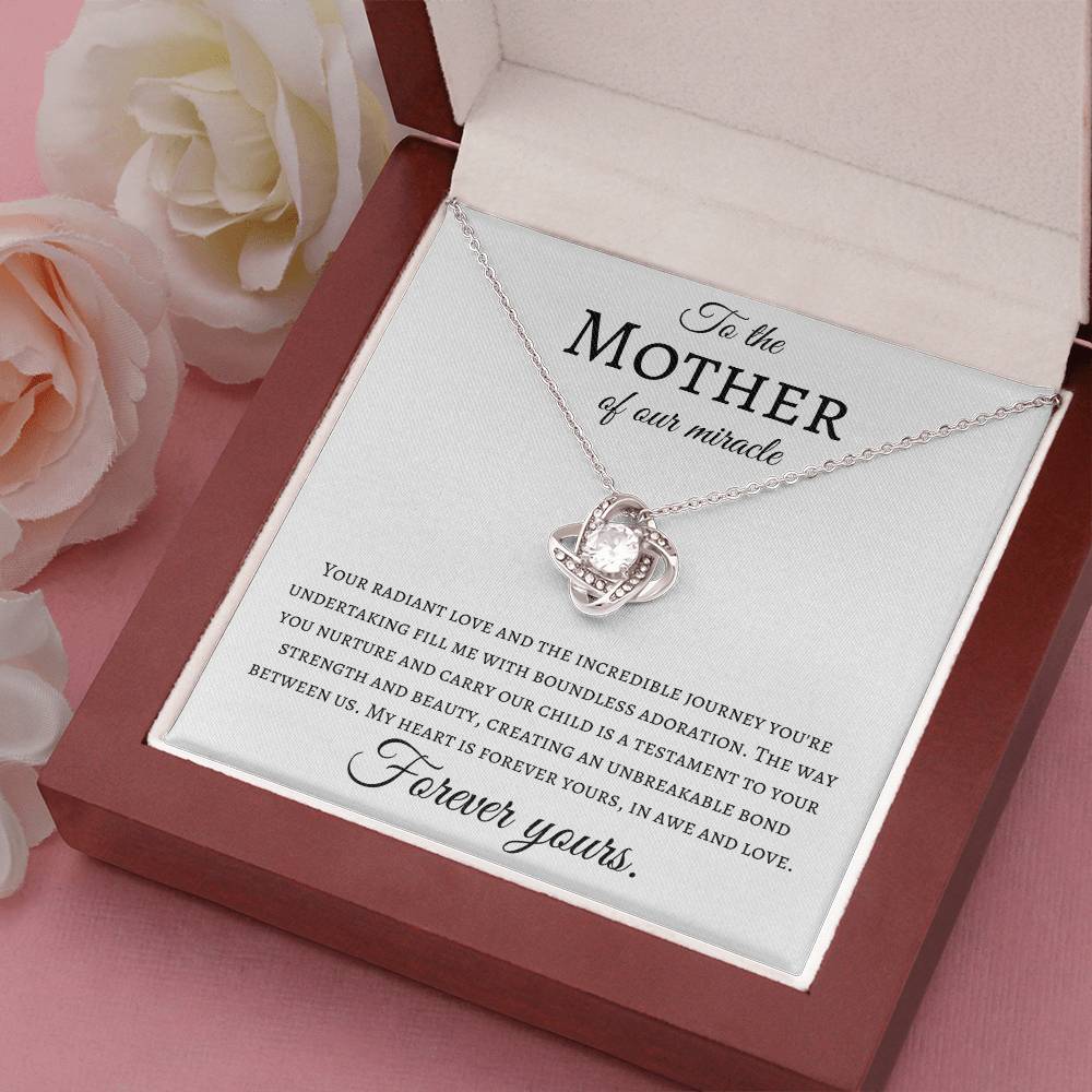 Mother Of Our Miracle | Love Knot Necklace