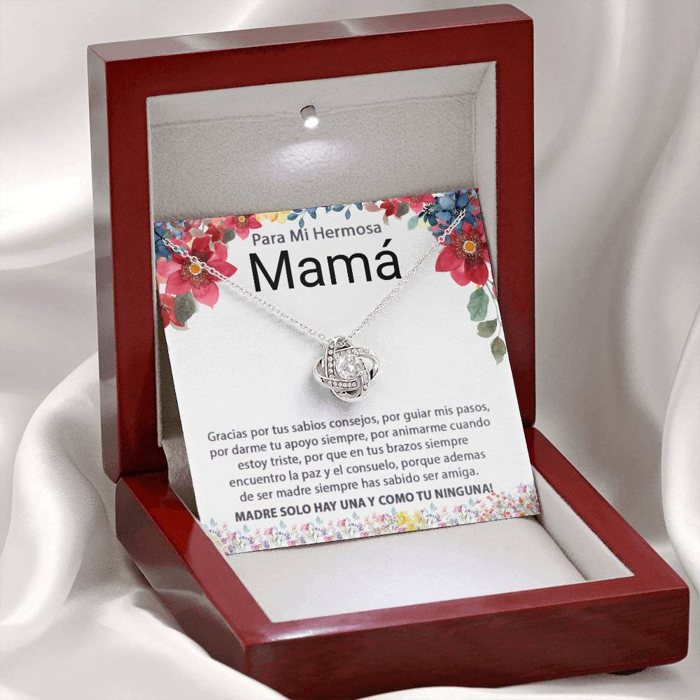 Para Mi Hermosa Mama | Love Knot Necklace
