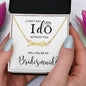 Bridesmaid "I Can't Say I Do" | Personlized Name Necklace - Shoptopia Jewelry