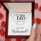 Bridesmaid | I Can't Say I DO | Love Knot Necklace - Shoptopia Jewelry