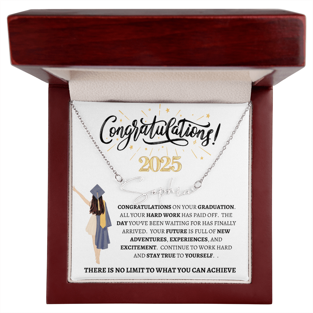 Class of 2025 "No Limit" | Signature Style Name Necklace
