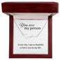 You Are My Person | Signature Style Name Necklace
