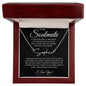 Soulmate "Find You Sooner" | Signature Name Necklace - Polished Stainless Steel / Luxury Box Shoptopia Jewelry