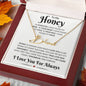 Honey "Found My Home" | Signature Style Name Necklace - Shoptopia Jewelry