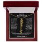 You're My Best Friend | Flower Name Necklace - 18k Yellow Gold Finish / Luxury Box / March Shoptopia Jewelry