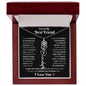 You're My Best Friend | Flower Name Necklace - Polished Stainless Steel / Luxury Box / April Shoptopia Jewelry