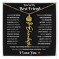 You're My Best Friend | Flower Name Necklace - 18k Yellow Gold Finish / Standard Box / July Shoptopia Jewelry