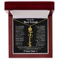 You're My Best Friend | Flower Name Necklace - 18k Yellow Gold Finish / Luxury Box / July Shoptopia Jewelry