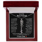 You're My Best Friend | Flower Name Necklace - Polished Stainless Steel / Luxury Box / August Shoptopia Jewelry