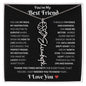 You're My Best Friend | Flower Name Necklace - Polished Stainless Steel / Standard Box / September Shoptopia Jewelry