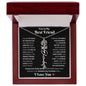 You're My Best Friend | Flower Name Necklace - Polished Stainless Steel / Luxury Box / October Shoptopia Jewelry