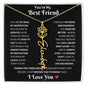 You're My Best Friend | Flower Name Necklace - 18k Yellow Gold Finish / Standard Box / November Shoptopia Jewelry
