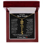 You're My Best Friend | Flower Name Necklace - 18k Yellow Gold Finish / Luxury Box / November Shoptopia Jewelry