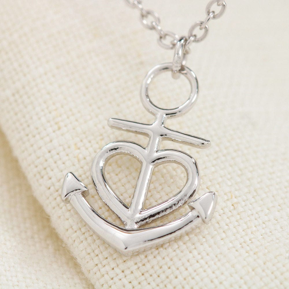Minnetonka Class of 2025, Love Mom | Anchor Pendant Necklace