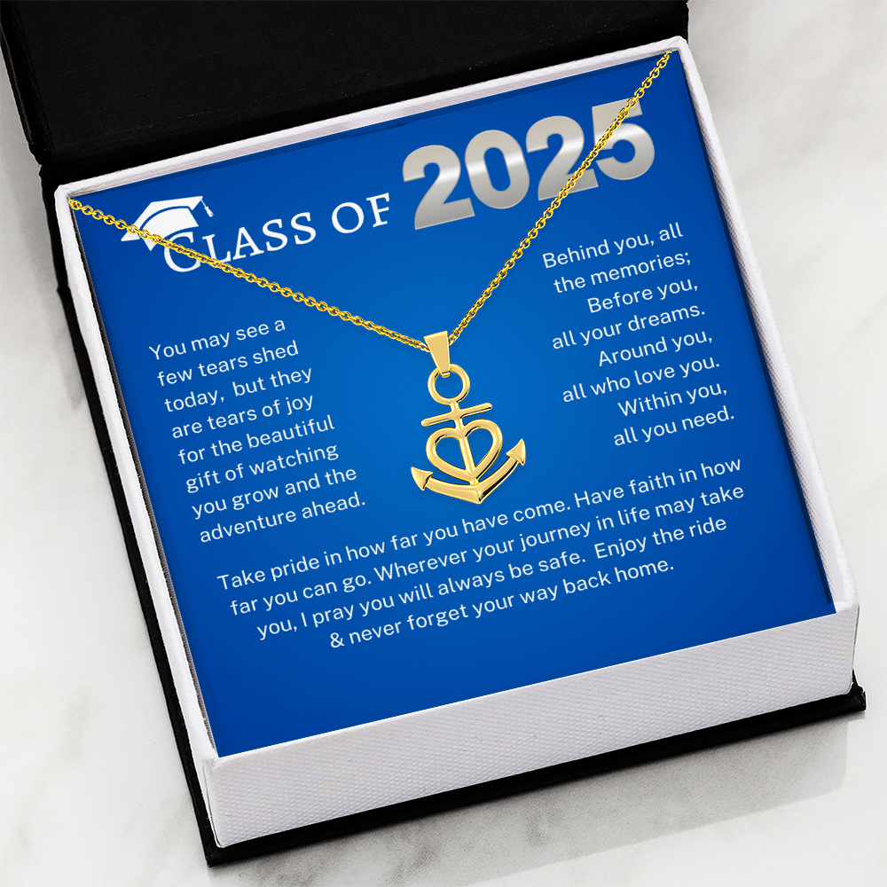 Minnetonka Class of 2025 | Anchor Pendant Necklace