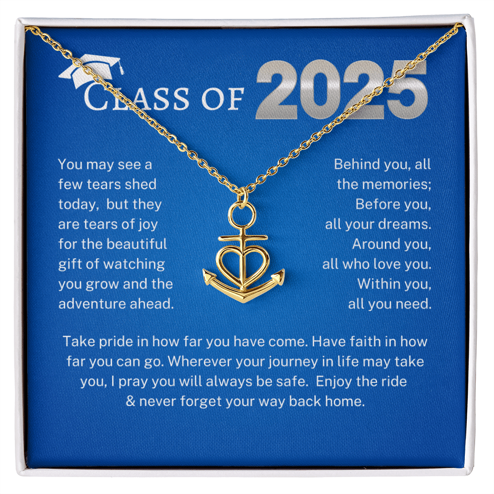 Minnetonka Class of 2025 | Anchor Pendant Necklace
