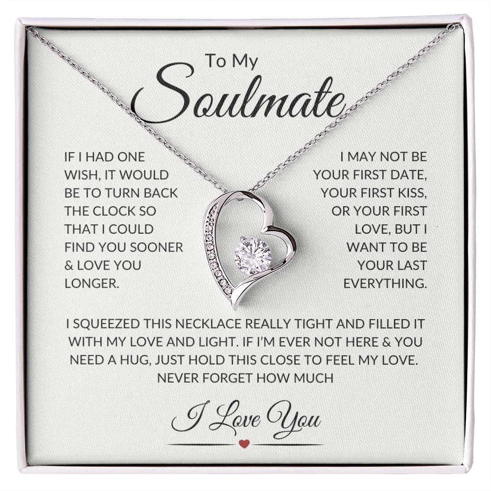 Soulmate "Love You Longer" | Forever Love Necklace