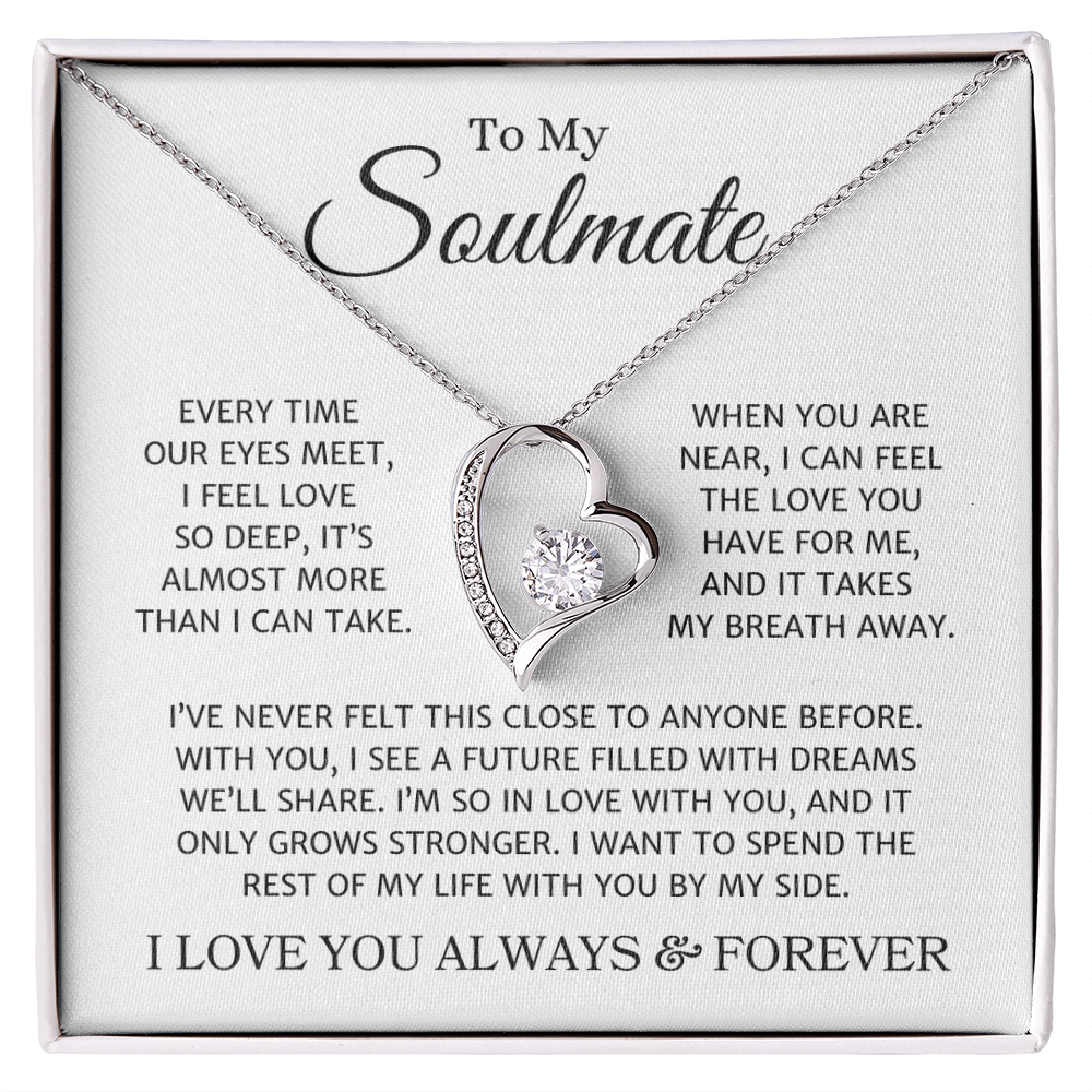 Soulmate "Takes My Breath Away" | Forever Love Necklace