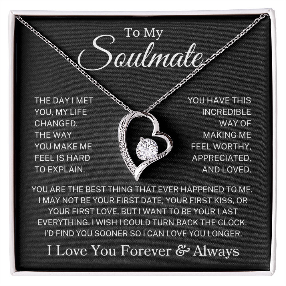 Soulmate "Worthy and Loved" | Forever Love Necklace
