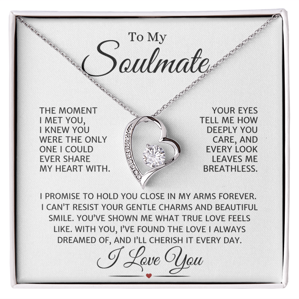 Soulmate "Leaves Me Breathless" | Forever Love Necklace