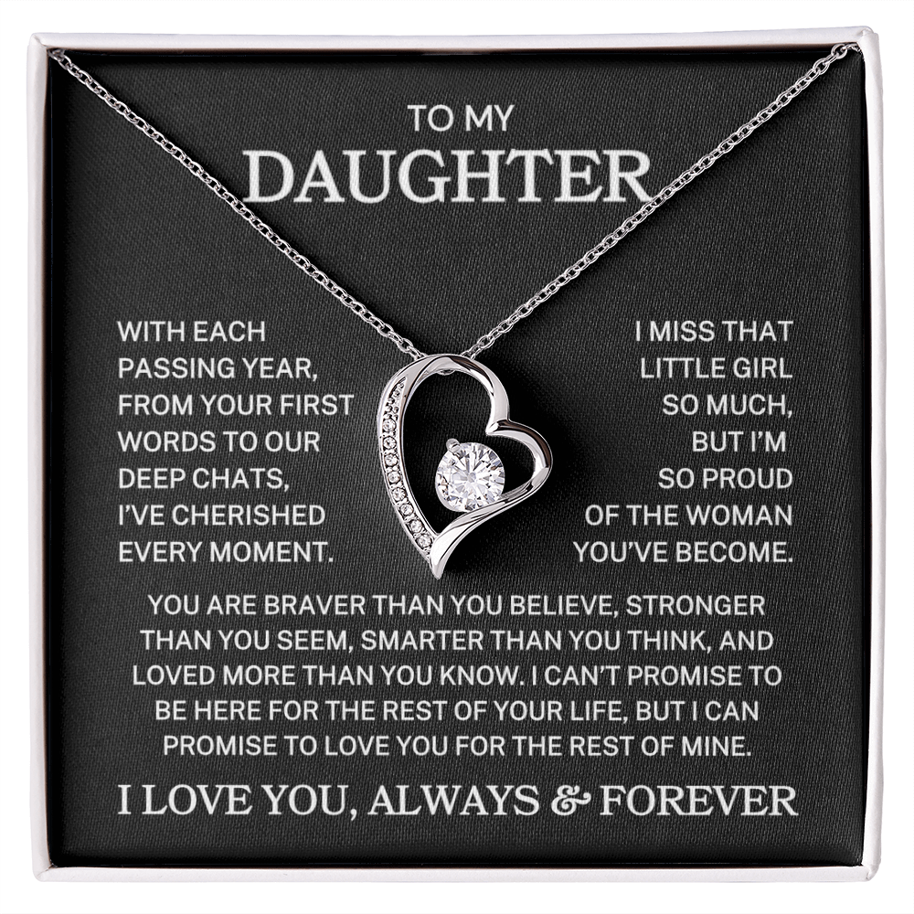 Daughter "Your First Words" | Forever Love Necklace