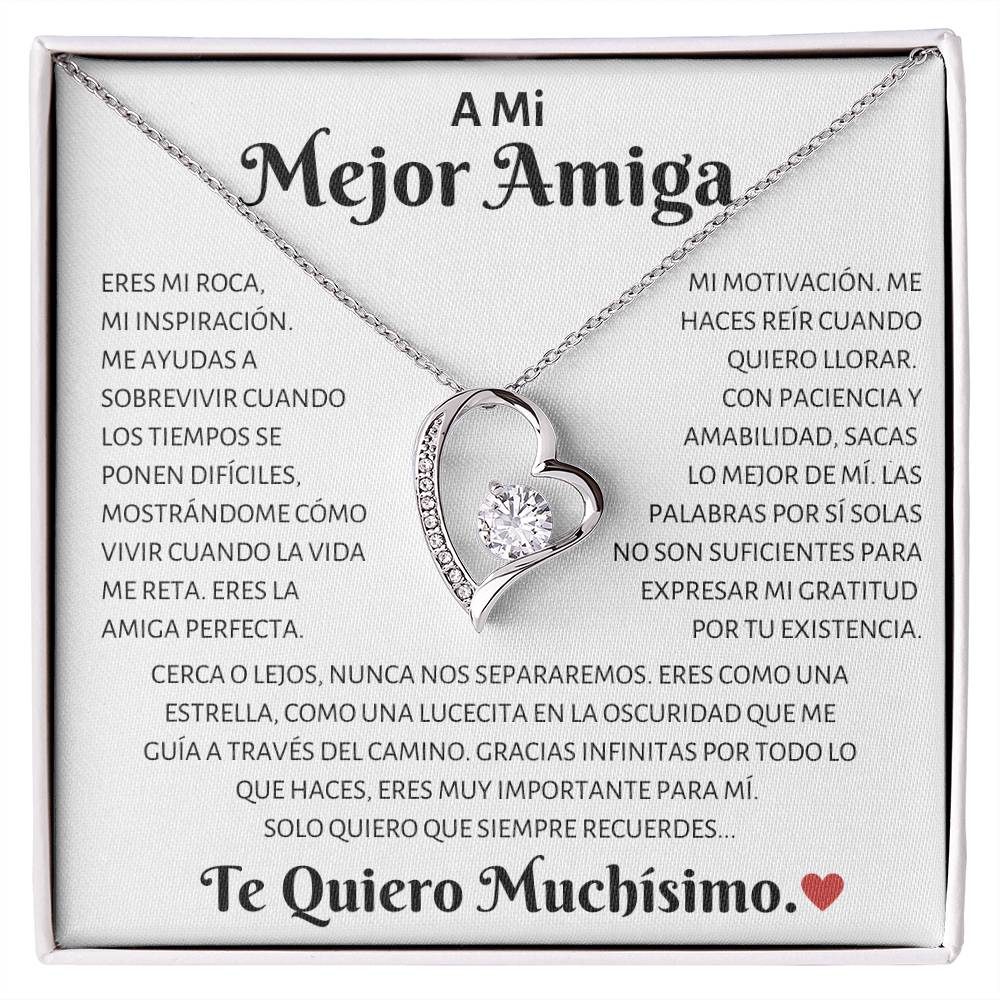 A Mi Mejor Amiga | Forever Heart Necklace