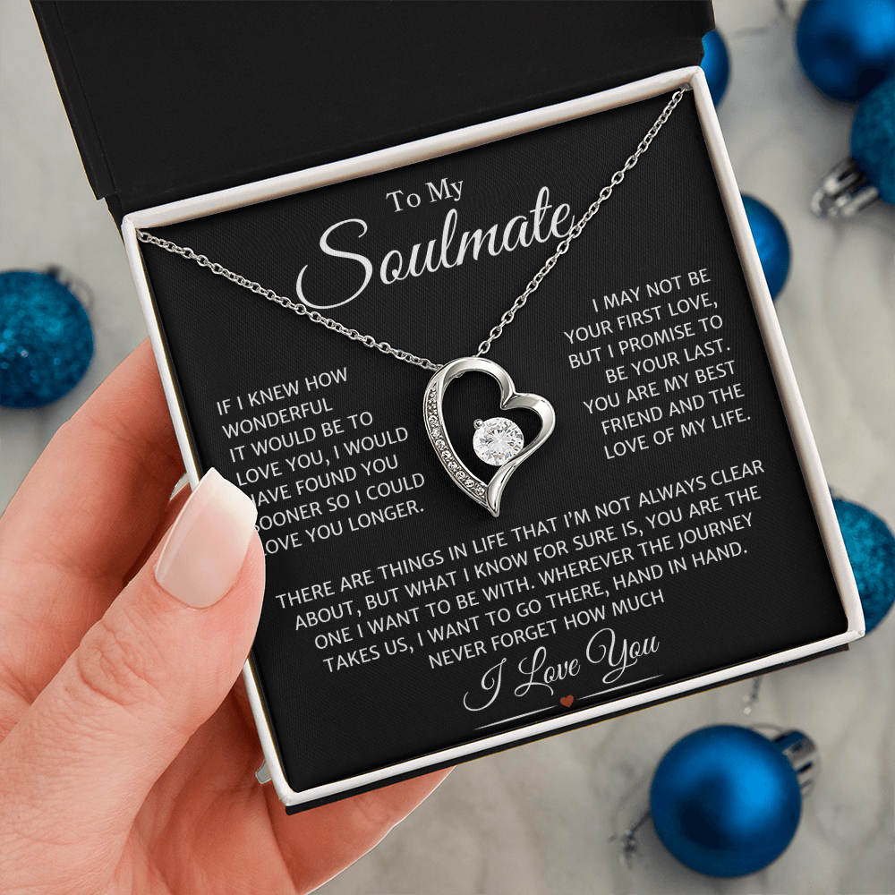 Soulmate "Love of My Life" | Forever Heart Necklace