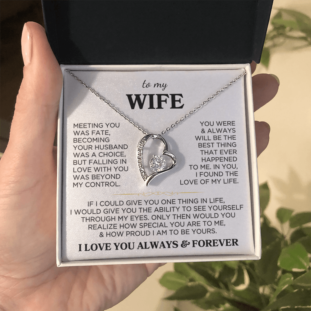 Wife "Beyond My Control" | Forever Love Necklace