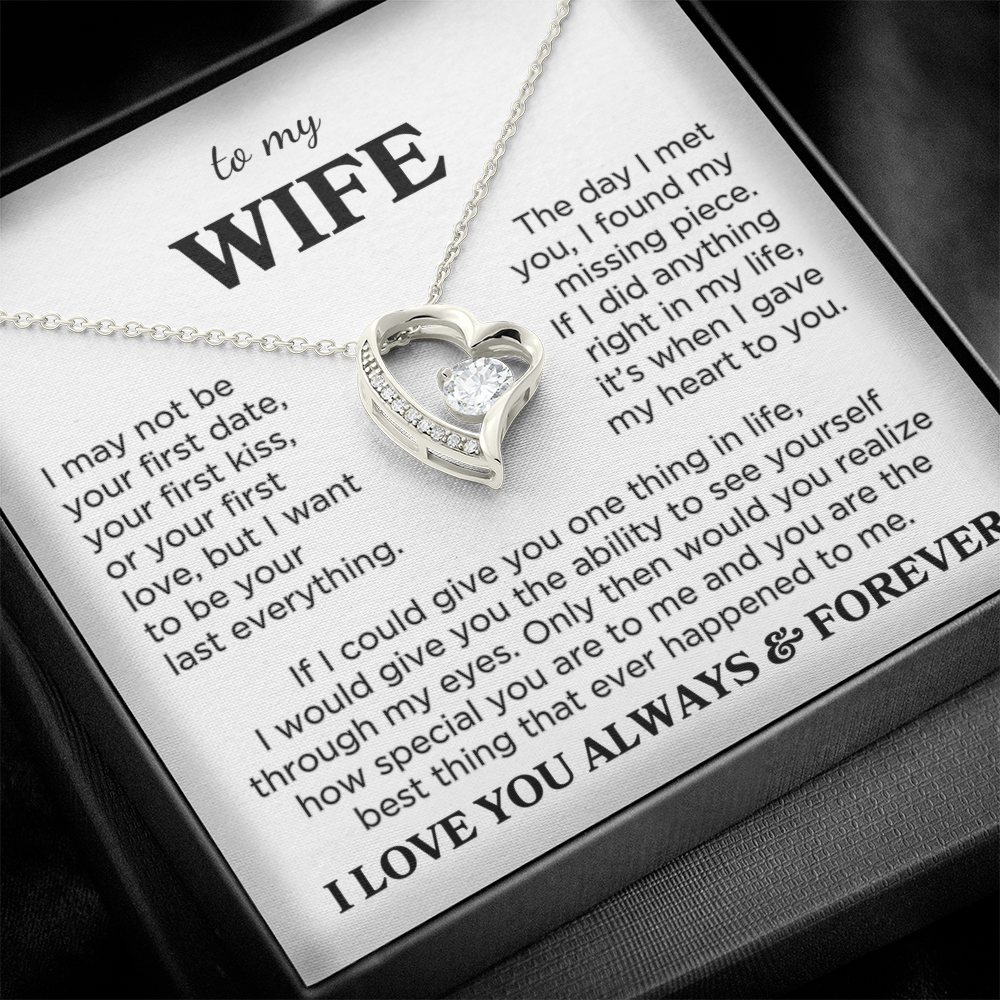 Wife "The Best Thing" | Forever Love Necklace