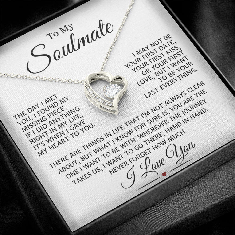 Soulmate "If I Did Anything Right" | Forever Love Necklace
