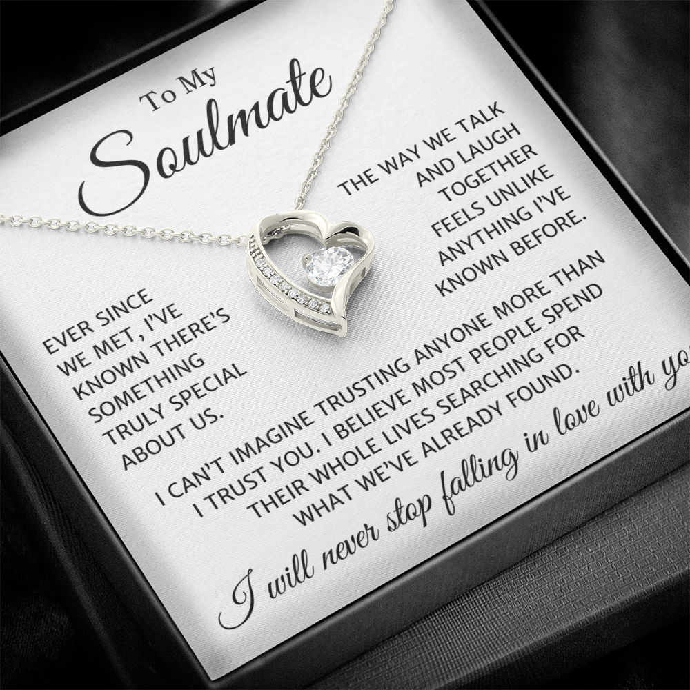 Soulmate "Never Stop" | Forever Love Necklace