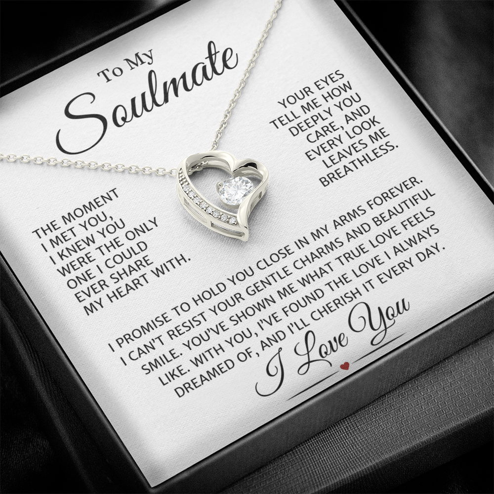 Soulmate "Leaves Me Breathless" | Forever Love Necklace