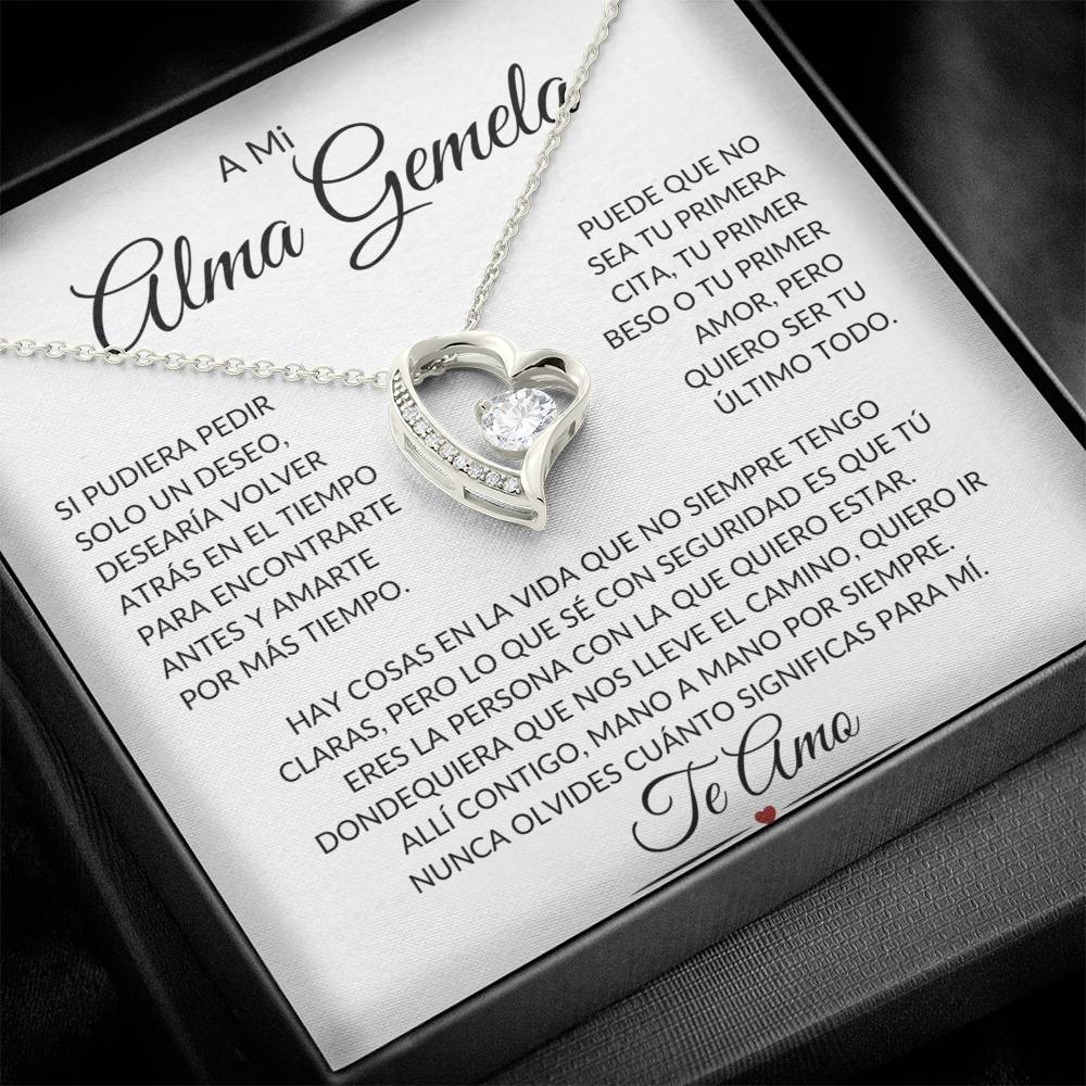 A Mi Alma Gemela | Forever Love Necklace