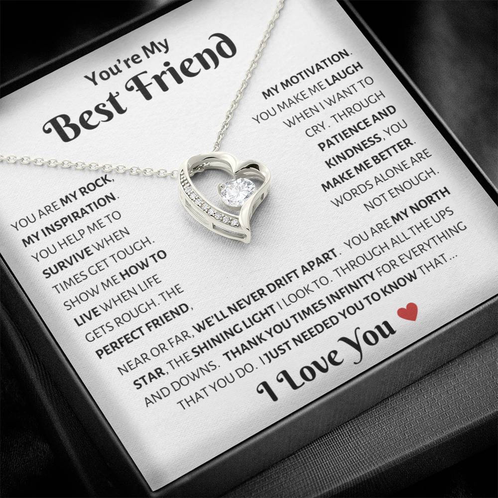 You're My Best Friend | Forever Love Necklace - Shoptopia Jewelry