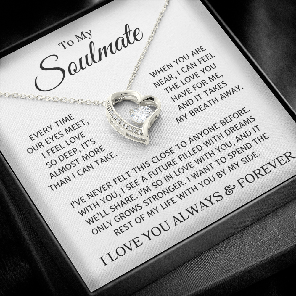 Soulmate "Takes My Breath Away" | Forever Love Necklace