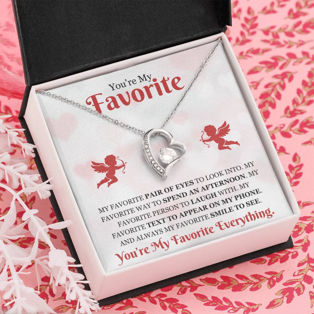 Favorite 'My Favorite Everything" | Forever Love Necklace - Shoptopia Jewelry